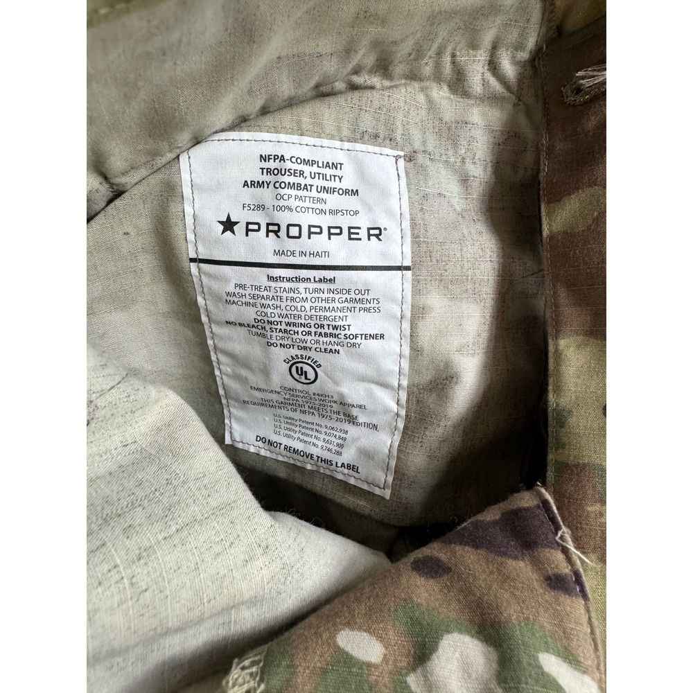 Propper ACU Trouser Army Combat Uniform OCP Pattern Ripstop Pants Small Regular - Picture 6 of 7